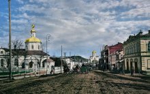 g.Bryansk, Moskau Straße im Jahr 1914. / ***