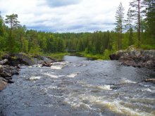 Fluss in Karelien / ***
