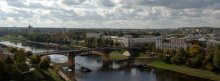 Kirov Brücke über den Fluss Daugava / ***