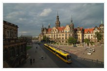 Postkarte aus Dresden. / ***