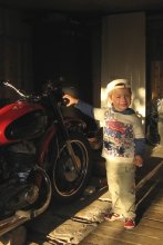 Motorradfahrer / ......