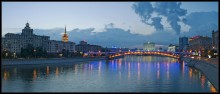 Blick von der Brücke Borodino / ***