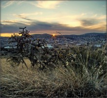 Die Abende in der Nähe von Silver City, New Mexico / Silver City, New Mexico