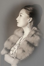 Retro portrait. / ***
