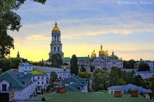 Abend über die Lavra. / ________________________