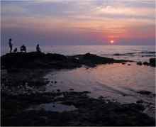 Sonnenuntergang auf dem Berg Sinai / ***