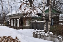 In der Ferne eine hölzerne Vologda / ***