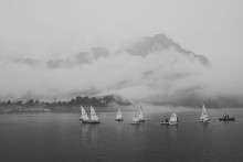 Regatta am Bodensee / ____/|/|___|\___