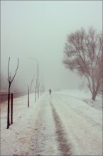 Catwalk im Nebel / *****
