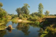 Sommernachmittag auf dem River Vorskla / ***