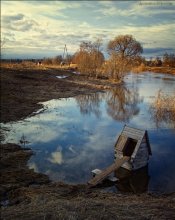 Die April-Hochwasser. / ***