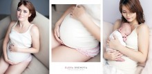 Photoshoot schwangeren Frauen und Neugeborenen. / ***
