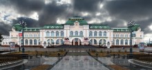 Chabarowsk. Station. Regen. / ***