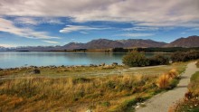 Pfad zum Lake Tekapo / ***