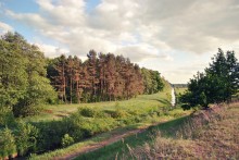 Razdolnaya steppes no end in sight. In the meadows of the wave of high grass in the rays of dawn dew srebro playing / *******