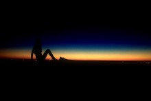 Bei Sonnenuntergang / ***