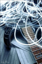 Music / light painting