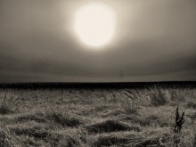 ... Dämmerung und Dunkelheit .... Mars und Mond ........ / ..........
