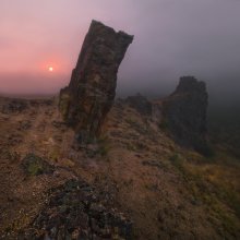 Dawn in der September-Nebel / ***