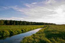 Abendlandschaft / _______________*