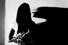 Porträt des "Schatten im Profil" / )))))