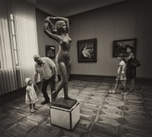 In der Tretjakow-Galerie ... / ***