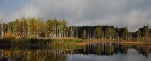 Herbstmorgen auf dem See / ***