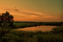 Orange Abend / ***