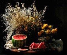 Mit Wassermelone (2) / ************************