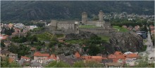 Lugano - die Burg von Castel Grande / ***