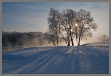 Nebel über dem Fluss / ***