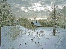 Schnee, Licht, Gras und Sauna / ***