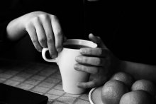 Tee und Mandarinen / ***