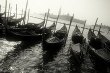 Venezianische Morgengrauen / view from St.Mark's sq., Venice