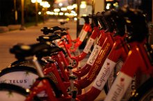 red &amp; white capital bikes / ***