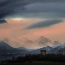 Über Weihnachten Wolke / ***