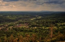 In den Bashkir Reserve regnet ... / .........