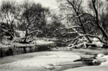 Winter-Fluss / .....