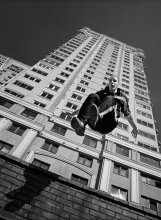 Parkour - ein Versuch, Take-off Nummer 2 ... / ***