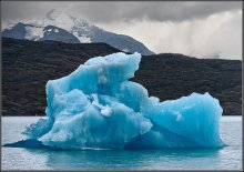 Blue ice on Silver Lake / ***