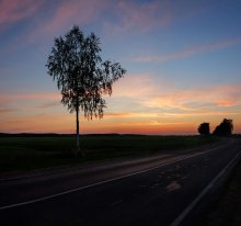 Boden Sonnenuntergang. / ***