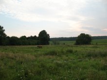 Blick aus dem Fenster im Haus des Dorfes / ***