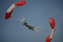 Ein Haufen .... / Canadian Forces
Parachute Team