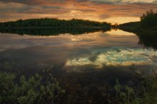 Als der Himmel im See gebadet / ***