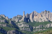Berg Montserrat Turmspitzen / ***