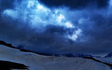 Sturm in den Bergen / ***