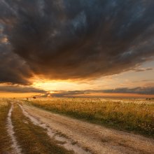 Die Geschichte eines Sonnenuntergang ... / ***