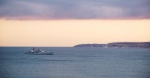 Ansichten von der White Cliffs und HMS YORK / ***