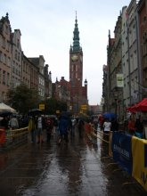 Gdansk, Polen. Regen. / ***