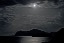 Nacht in der ruhigen Bucht &quot; / ***